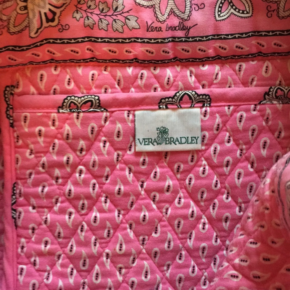 Vintage Vera Bradley pink tote - Picture 9 of 11